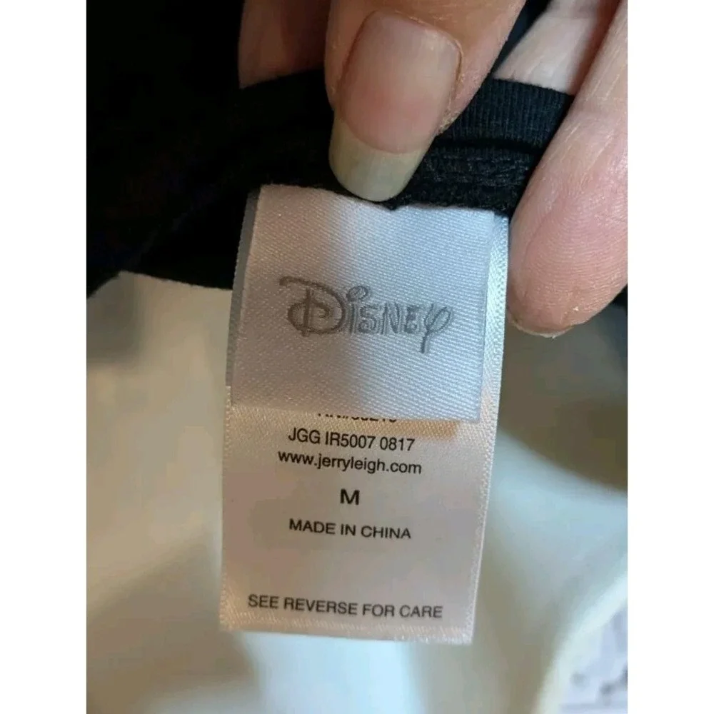 Disney Mickey Mouse Glow In‎ The Dark Shirt. Size M Halloween Skeleton